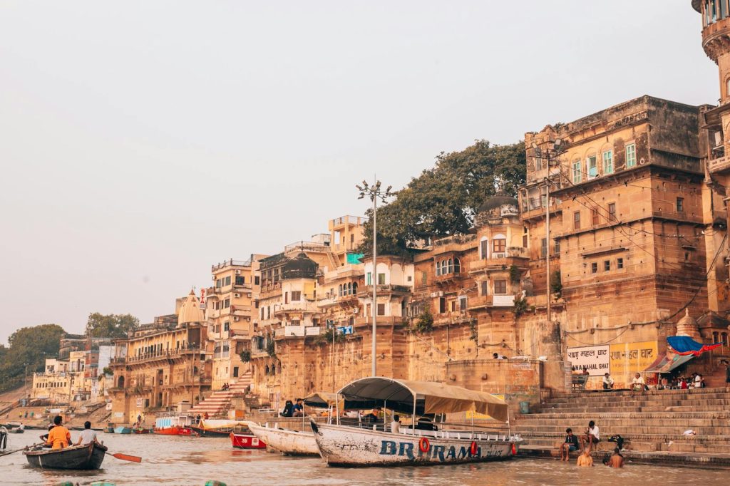 কাশী/বারাণসী শহরের দৃশ্য